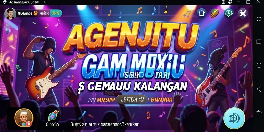 Tampilan gameplay AGENJITU yang mengasyikkan dan interaktif.