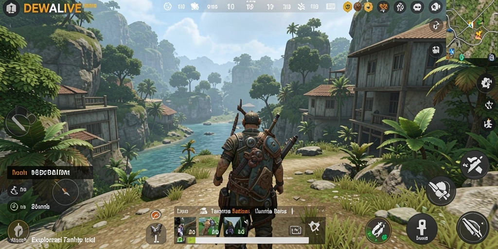 Gameplay DEWALIVE yang memukau dengan dunia terbuka yang luas.