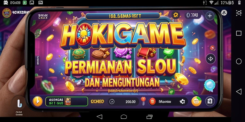 Gameplay HOKIGAME yang seru dan mengasyikan.