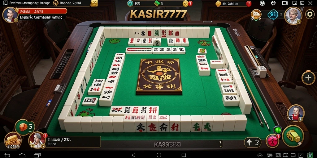 Screenshot KASIR777 menampilkan gameplay Mahjong yang seru dan menarik.