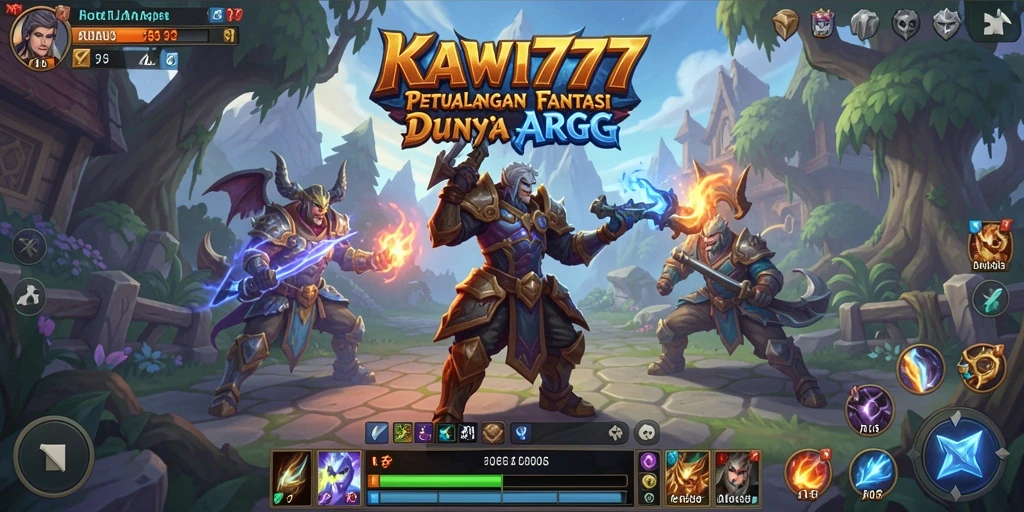 Tampilan gameplay KAWI777 yang menarik dalam aksi ARPG.