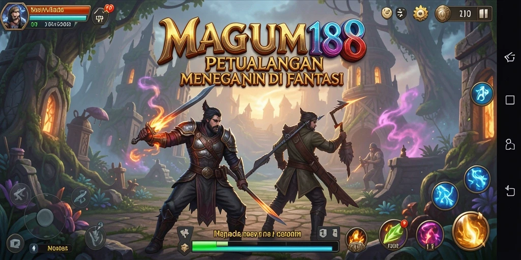 Screenshot gameplay MAGNUM188 menampilkan petualangan yang seru dan mendebarkan.