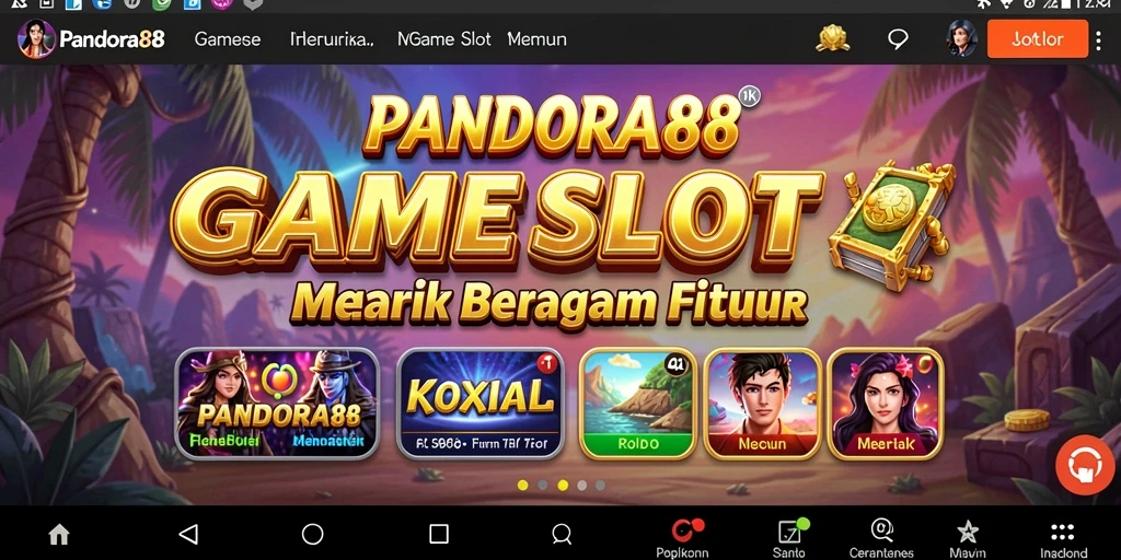 Tangkapan layar gameplay PANDORA88 yang penuh warna dan menarik.