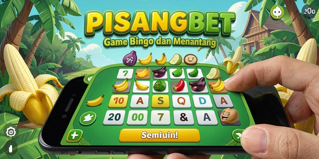 Screenshot PISANGBET menampilkan gameplay Bingo yang seru dan interaktif.
