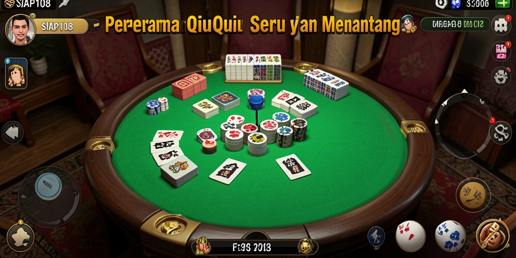 Gameplay menegangkan QiuQiu di SIAP108 penuh strategi.