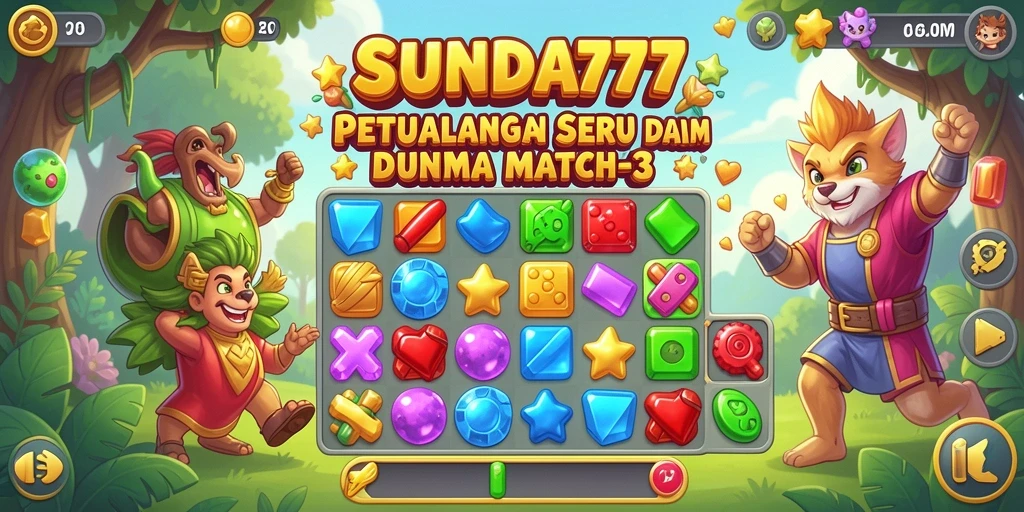 Gameplay SUNDA777 yang penuh warna dan seru.