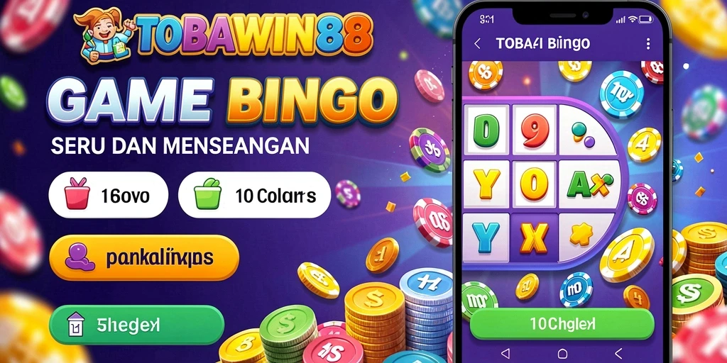 Tampilan gameplay Bingo pada TOBAWIN88 yang mengasyikkan.