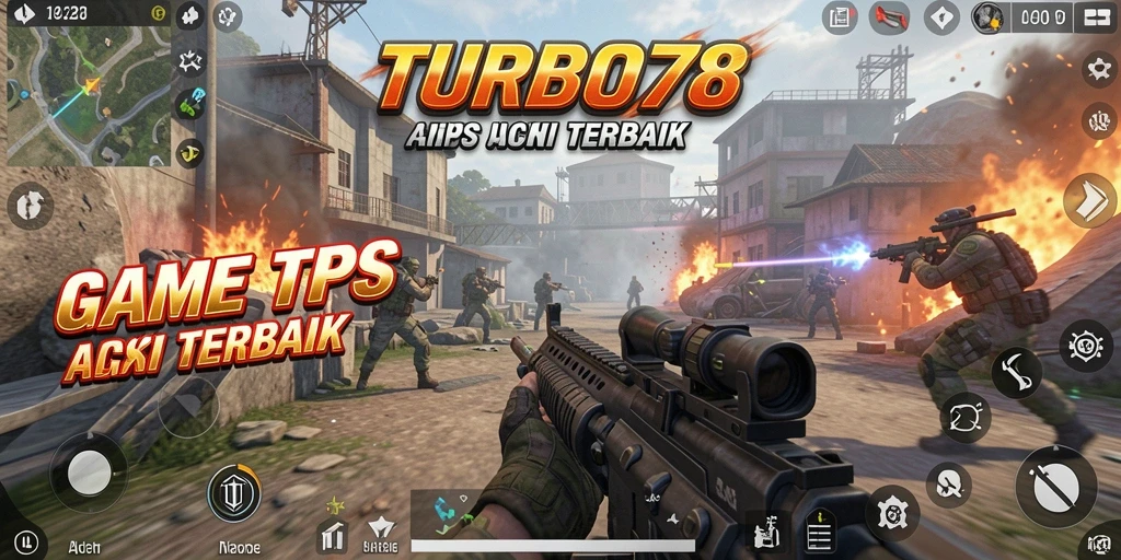 Tangkapan layar dari gameplay mendebarkan TURBO78.