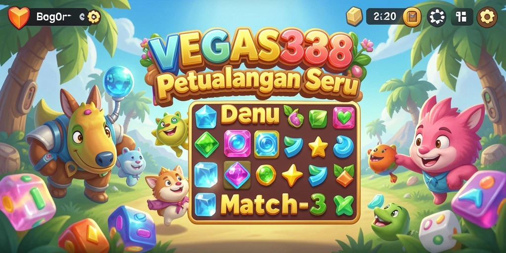 Tampilan gameplay seru dan adiktif dalam VEGAS338.