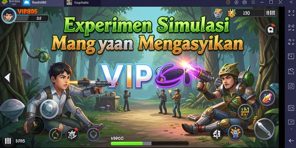 Tampilan gameplay VIP805 yang menakjubkan dan interaktif.